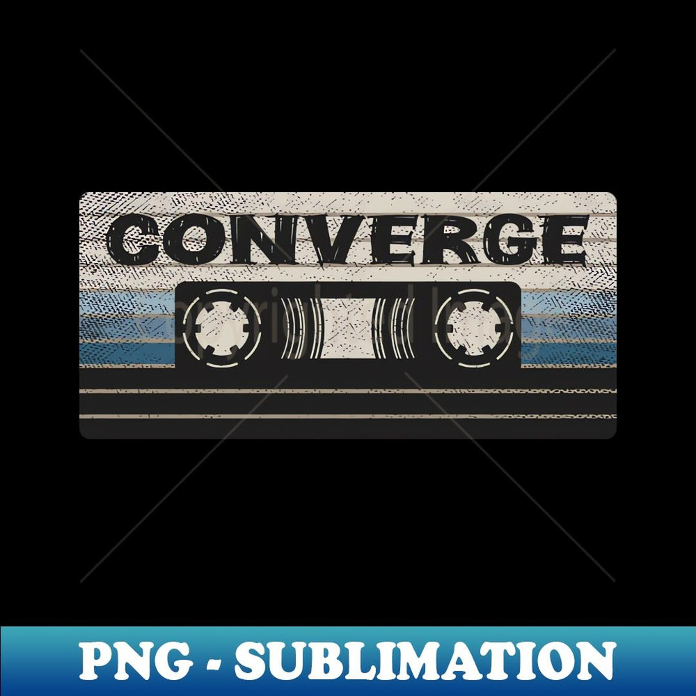 Converge Mix Tape - Professional Sublimation Digital Download