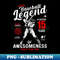15th Birthday Gift Baseball Legend 70 Years - Stylish Sublimation Digital Download