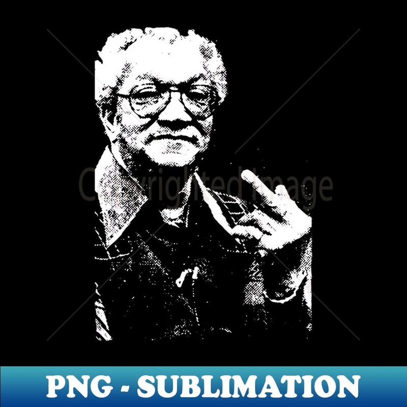 Redd Foxx Middle Finger - Decorative Sublimation PNG File