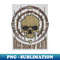 Bass Drum of Death Vintage Skull - Instant Sublimation Digital Download