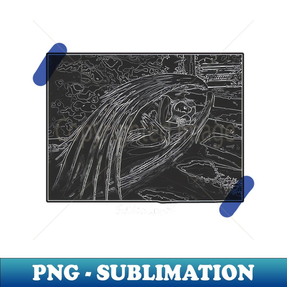 Fallen Angel - Artistic Sublimation Digital File
