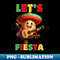 Let's Fiesta Potato Cinco De Mayo Mexican Cute - Unique Sublimation PNG Download