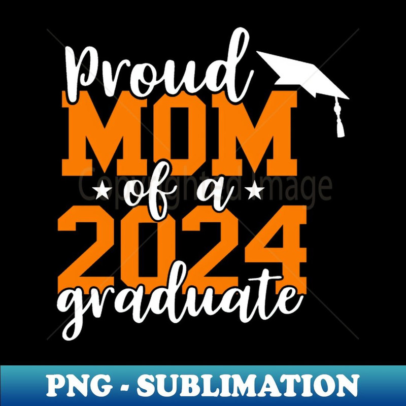 Proud Aunt Of A 2024 Graduate For Family Graduation - Premium Sublimation Digital Download