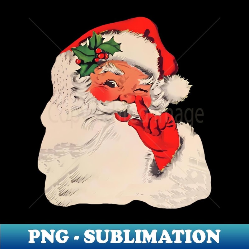 Santa Claus Vintage Christmas - Exclusive Sublimation Digital File