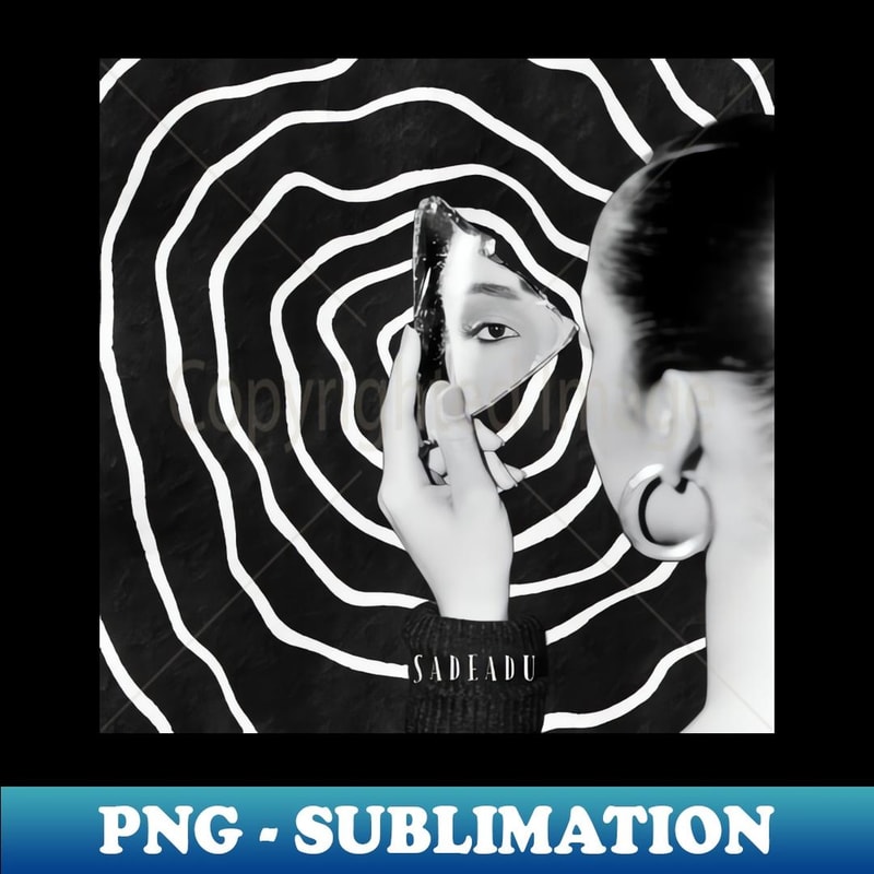 Sade Adu CBE - Vintage Sublimation PNG Download