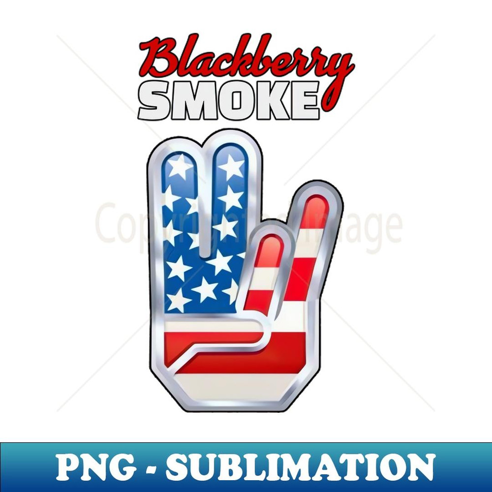 Blackberry Smoke Us - PNG Transparent Digital Download File for Sublimation