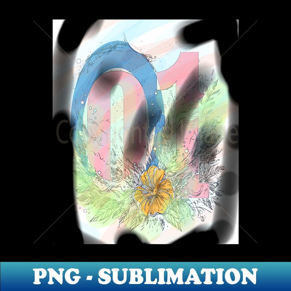 number one - Elegant Sublimation PNG Download