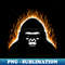Inferno Ape Tee - Trendy Sublimation Digital Download