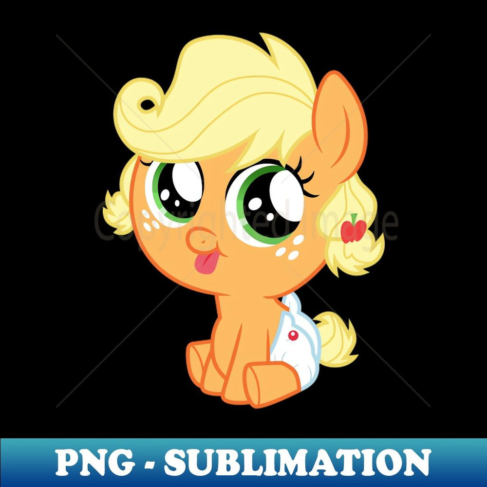 Baby Applejack - Stylish Sublimation Digital Download
