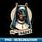 Nun Doberman - Vintage Sublimation PNG Download