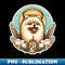 Pomeranian Saint - Retro PNG Sublimation Digital Download