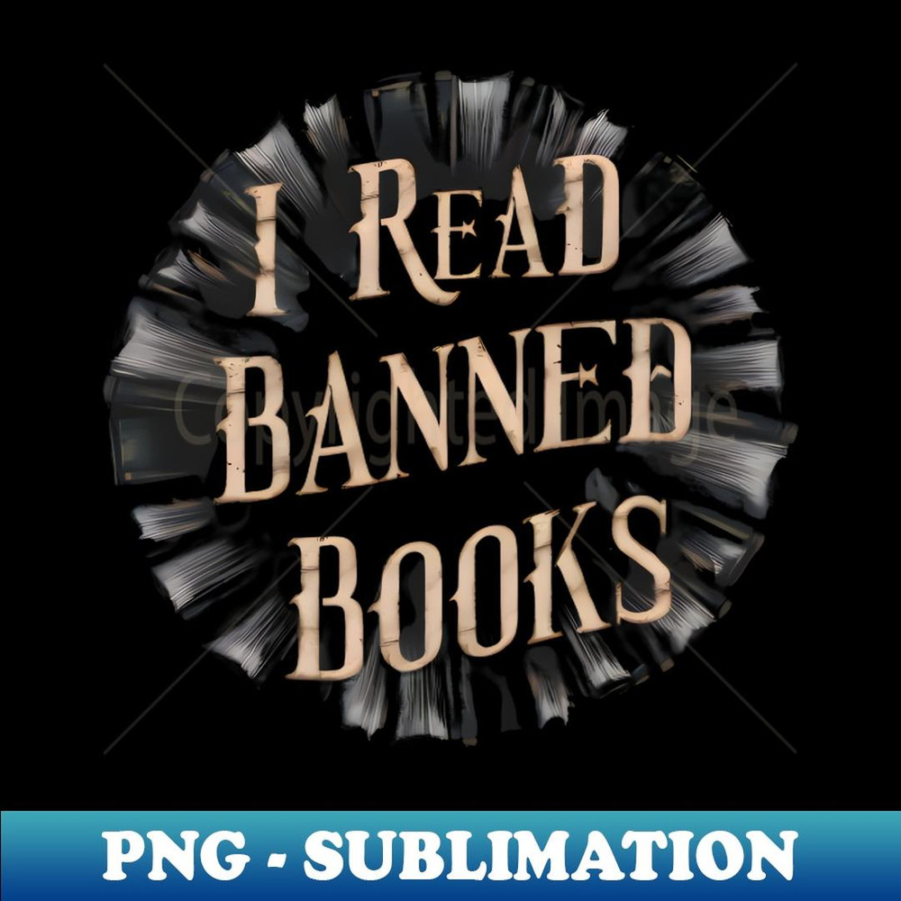 i read banned books mystery Library - Premium PNG Sublimation File