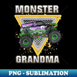 monster truck grandma mothers day monster truck are my jam - premium sublimation digital download