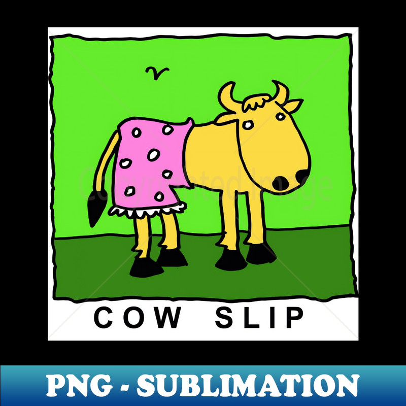 Cow slip - PNG Transparent Digital Download File for Sublimation