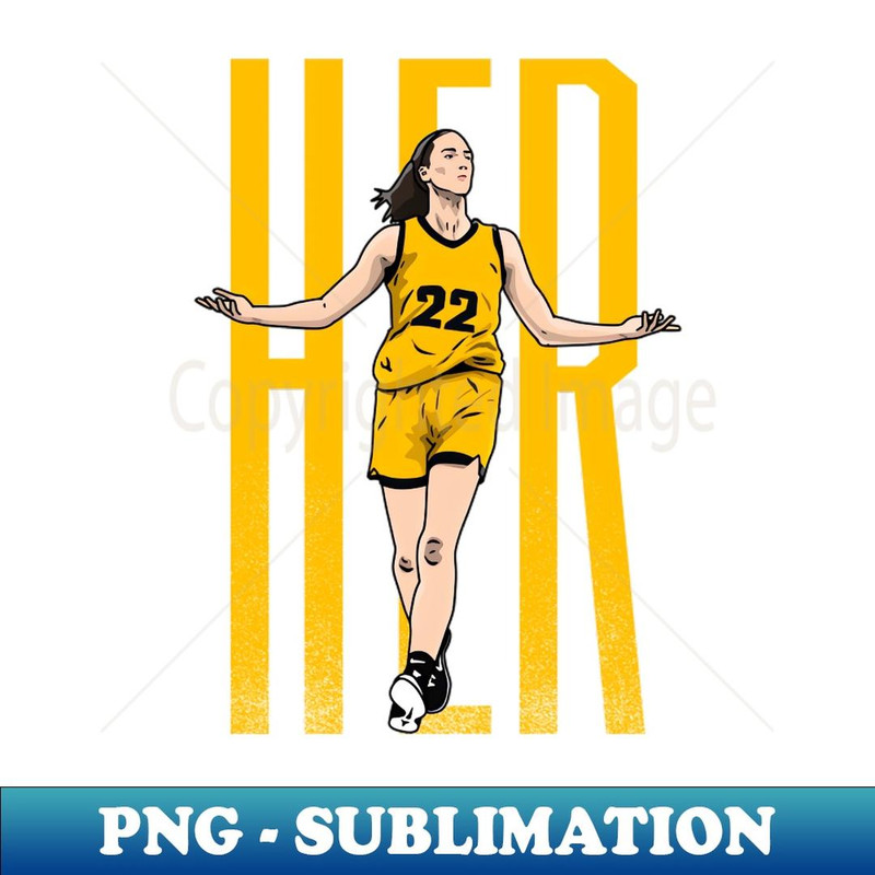 She is Her - Artistic Sublimation Digital File