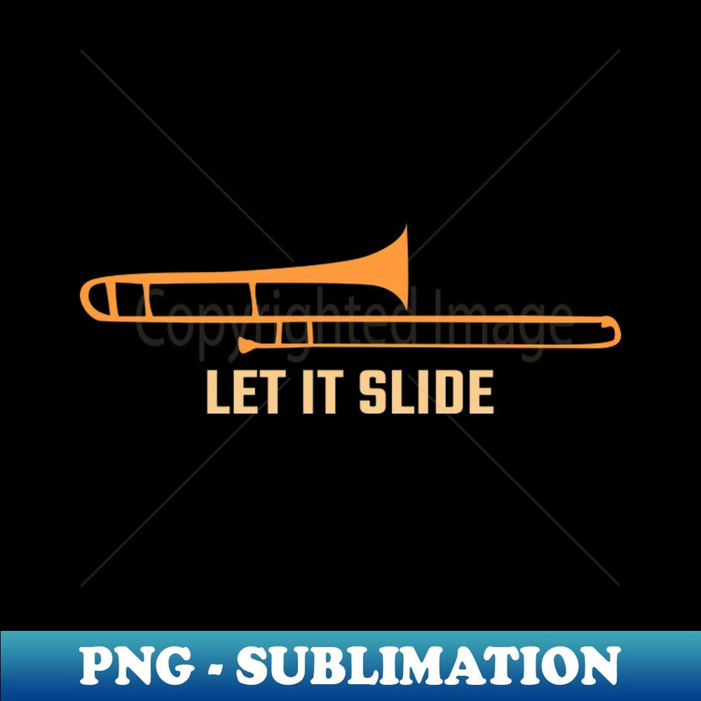 trombone - Decorative Sublimation PNG File