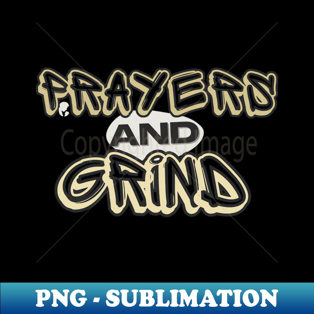 Prayers u0026 Grind graphic - Aesthetic Sublimation Digital File