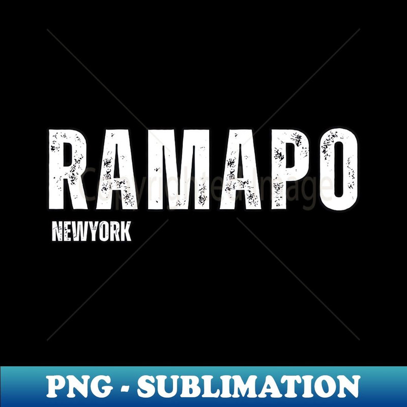 Ramapo New York - Instant PNG Sublimation Download