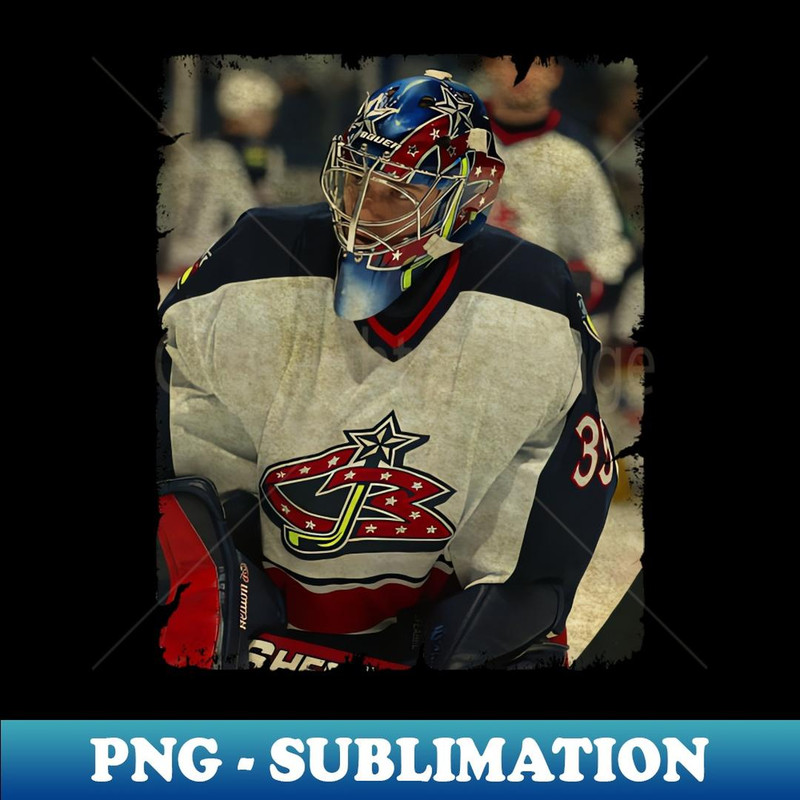 Jean Francois Labbe, 2003 Columbus Blue Jackets (3.48 GAA) - Exclusive PNG Sublimation Download
