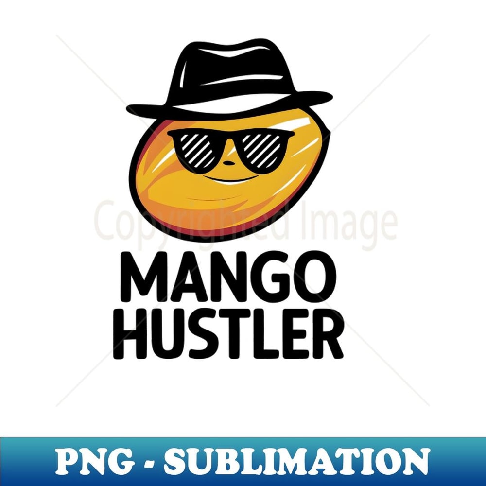 Mango Hustler Meme - Vintage Sublimation PNG Download