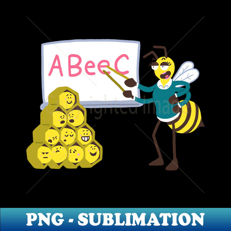 ABeeCs (no background) - Sublimation-Ready PNG File
