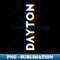 Dayton Ohio CMYK Glitch Type - High-Resolution PNG Sublimation File