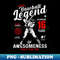 16th Birthday Gift Baseball Legend 70 Years - Digital Sublimation Download File