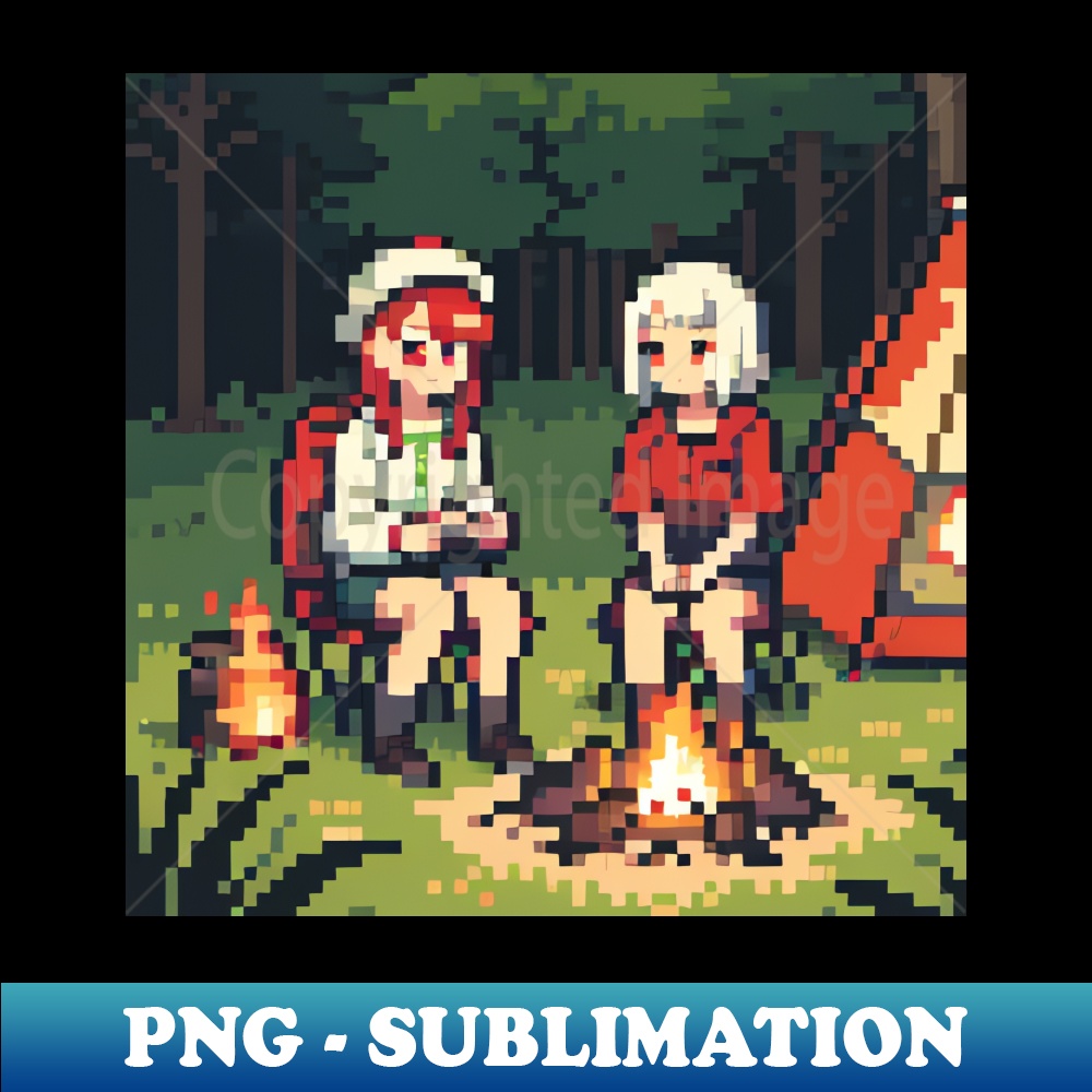 Forest Camping - PNG Transparent Sublimation Design