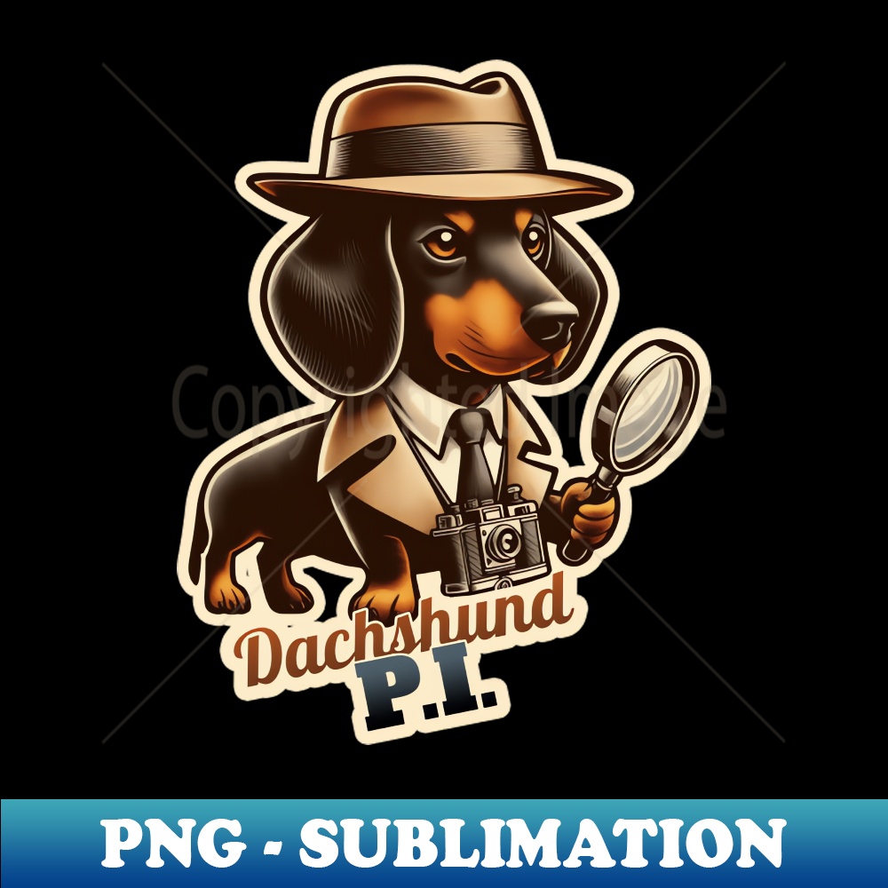 Dachshund PI - Unique Sublimation PNG Download