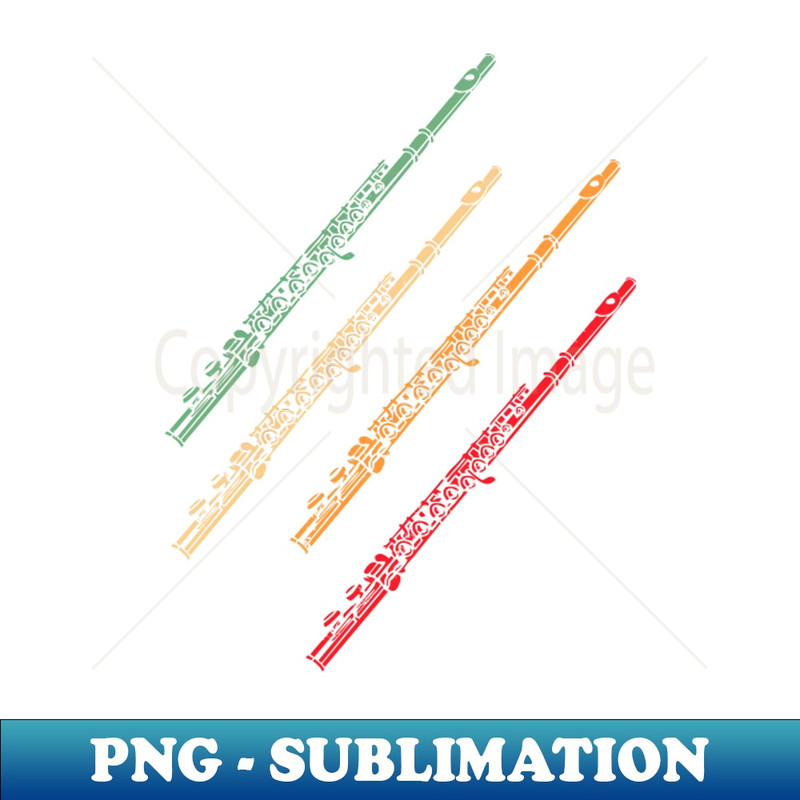 flute - Signature Sublimation PNG File