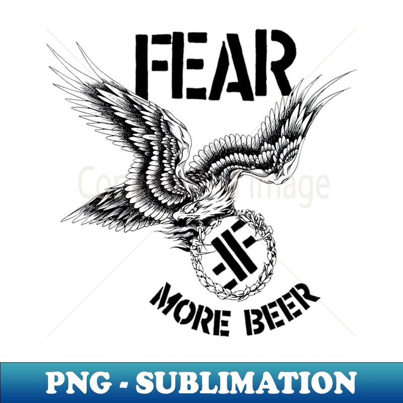 FEAR BAND - Vintage Sublimation PNG Download
