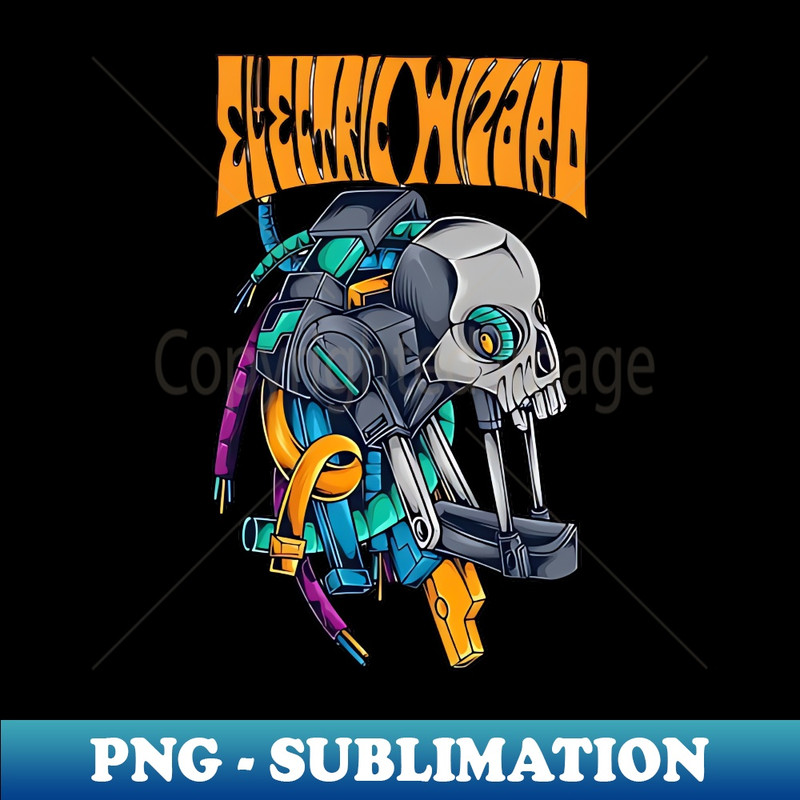 Electric Wizard bang - Special Edition Sublimation PNG File