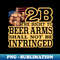 Funny 2A Constitution parody patriotic beer man - Vintage Sublimation PNG Download