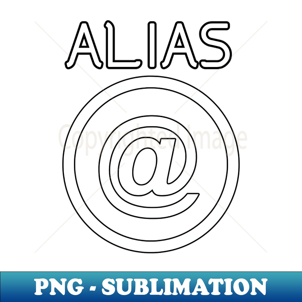 Alias at E-Mail - PC Geek, PC Builder and Gamer - Premium PNG Sublimation File