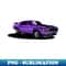 Muscle car - Vintage Sublimation PNG Download