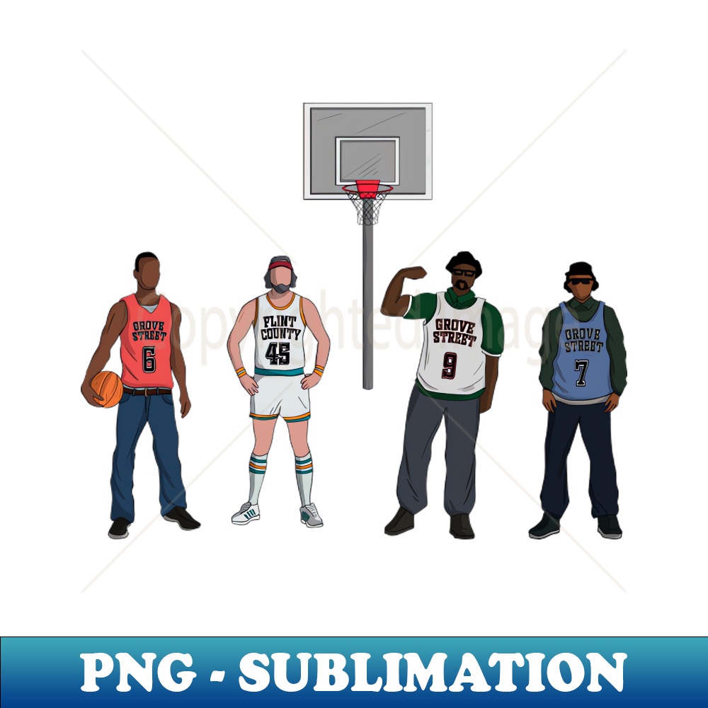 Basketball - Unique Sublimation PNG Download