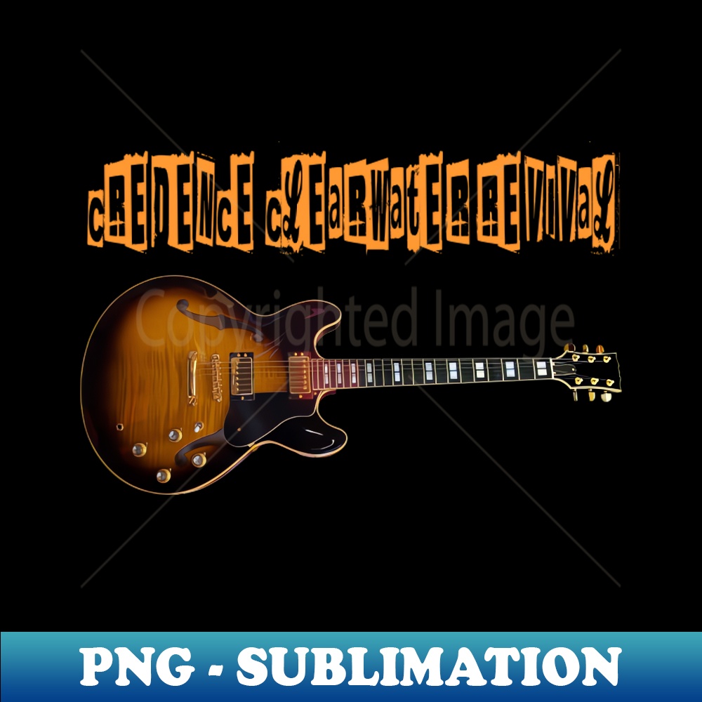 CREDENCE CLEARWATER BAND - High-Resolution PNG Sublimation File