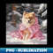 Finnish Lapphund Art - Modern Sublimation PNG File