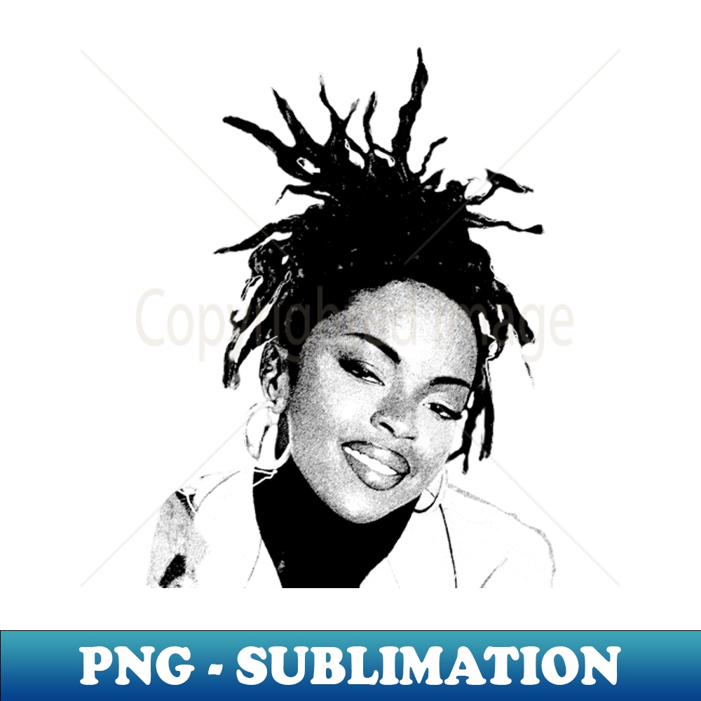 Lauryn Hill - Instant PNG Sublimation Download