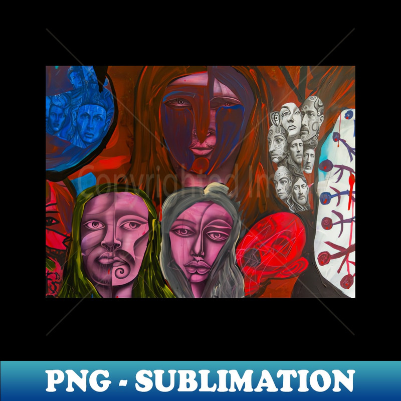 Art Design - PNG Transparent Digital Download File for Sublimation