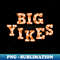 Big Yikes Giraffe Animal Print Bold Text - Retro PNG Sublimation Digital Download