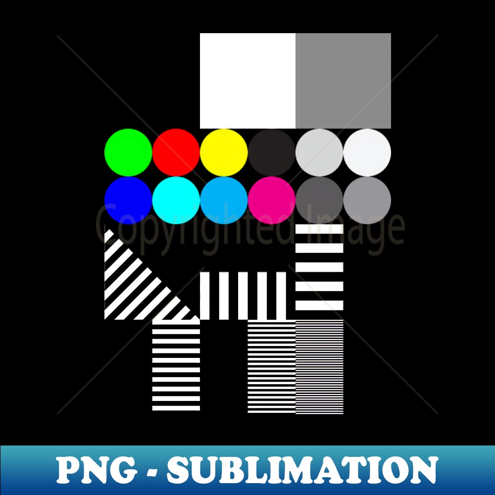 Test Design - PNG Transparent Digital Download File for Sublimation