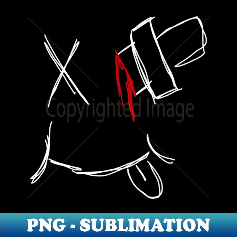 Knife face - Exclusive PNG Sublimation Download