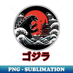 godzilla - png sublimation digital download