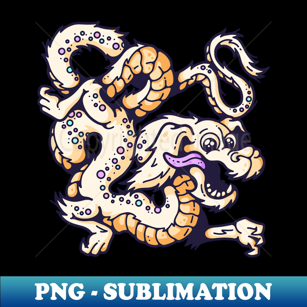 Year of the Luck Dragon - Signature Sublimation PNG File
