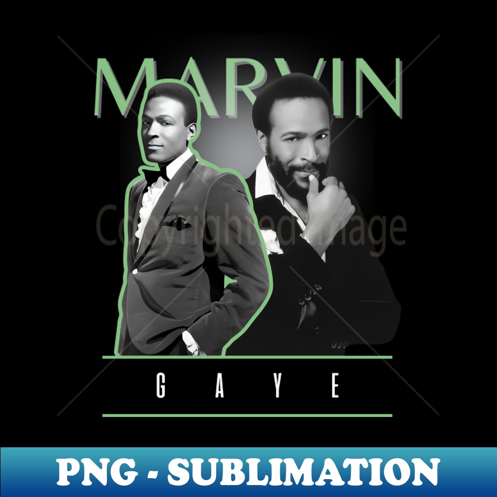 Marvin gaye +++ retro - Special Edition Sublimation PNG File