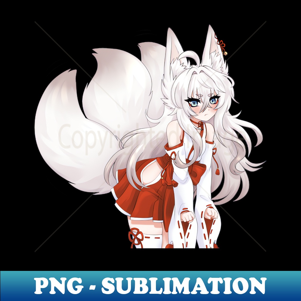 Kitusune Child - Unique Sublimation PNG Download