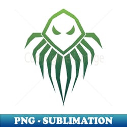 cthulhu simple logo - stylish sublimation digital download