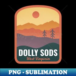 dolly sods wilderness wv sunset - high-quality png sublimation download