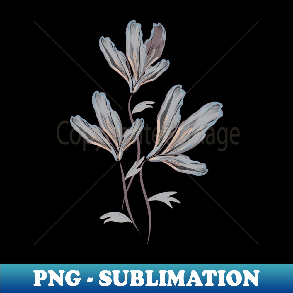 Pastel flowers - Signature Sublimation PNG File